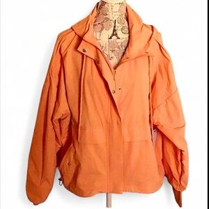 NWT FLX Woven Packable Jacket w/Hoodie